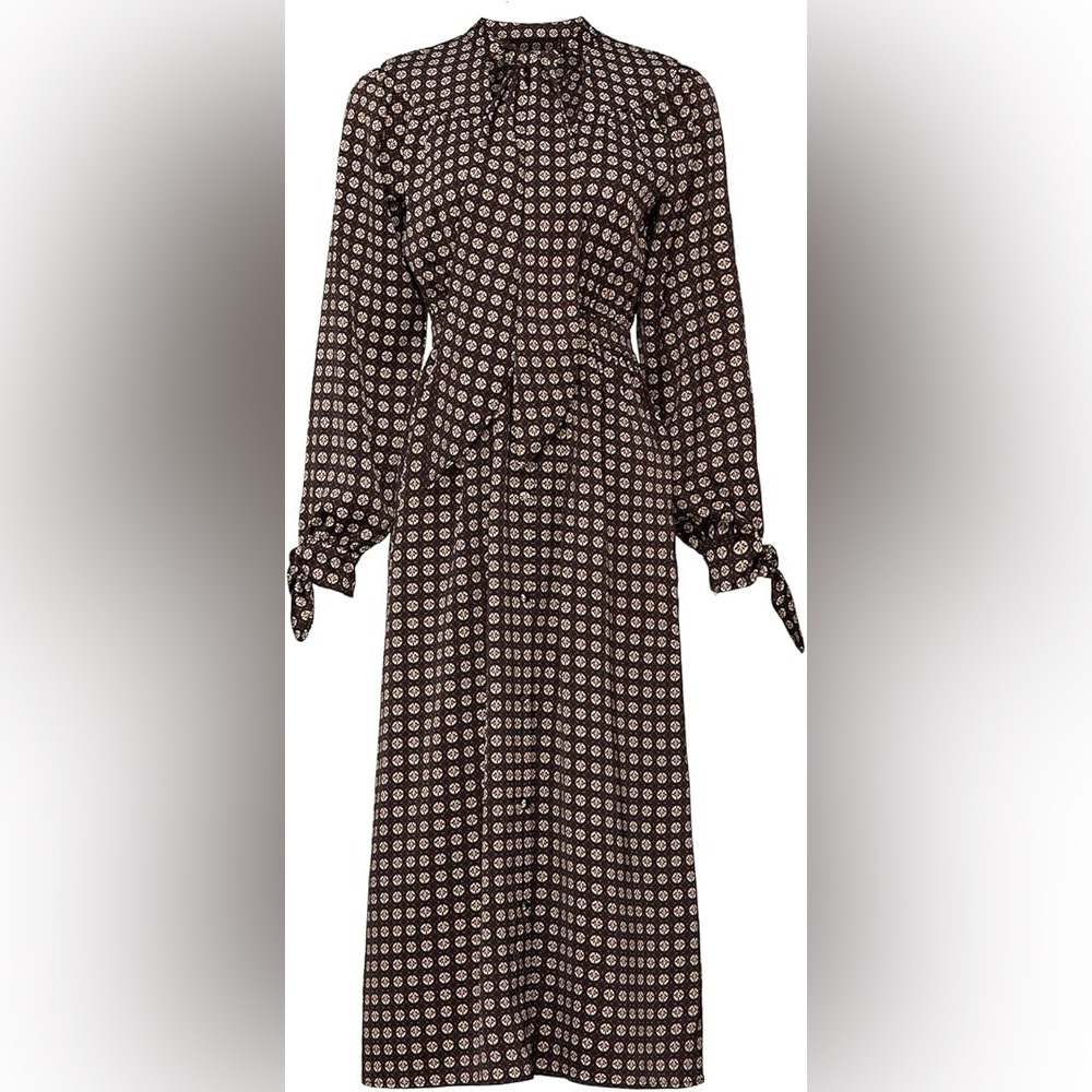 Sweet Baby Jane Black and White Geometric Dress